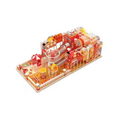 Loc de joacă modular interior – Soft Play Supplier EP-ISP035