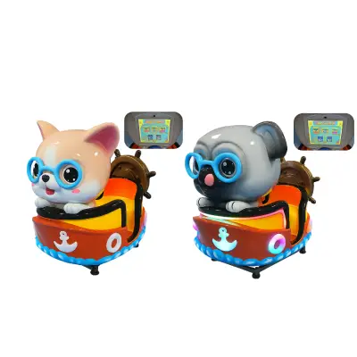 Joc interactiv – Cute Dog Rocking Car  EP-K018