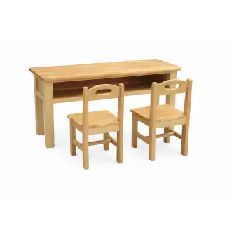 Masă Dublă din Lemn Masiv BNL234-3