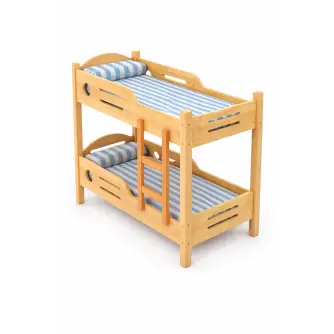 Pat Supraetajat din Lemn pentru Copii  BNL231-4