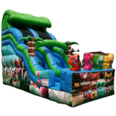 Tobogan Gonflabil SuperEroii Zburători