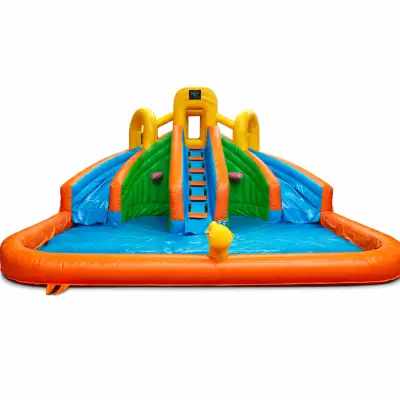 Tobogan Gonflabil Cu Piscină Double Splash