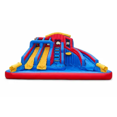 Tobogan Gonflabil Cu Piscină Mega Acvatic