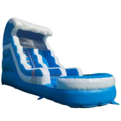 Topogan Cu Piscină Blue Wave