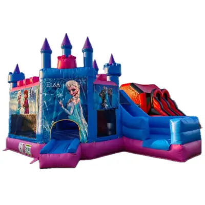 Tobogan Gonflabil Cu Spațiu Joacă Elsa