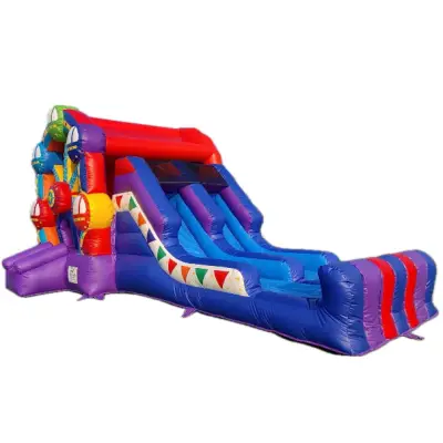 Tobogan Gonflabil Cu Spațiu Joacă Moara Colorată