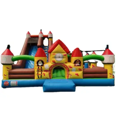Tobogan Gonflabil Cu Spațiu Joacă Castelul Fermecat