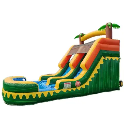 Tobogan Gonflabil Cu Piscină Jungla