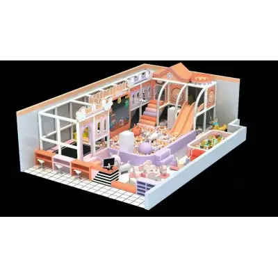 Loc de joacă modular tematic Pastel  