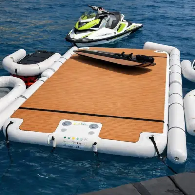 Platformă gonflabilă pentru apă – 5 × 2,5 m