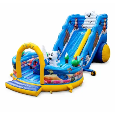 Tobogan gonflabil tematic Polar Adventure