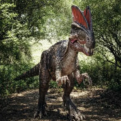 Dinozaur Animatronic Dilophosaurus– 5m
